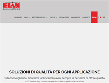 Tablet Screenshot of elan.an.it